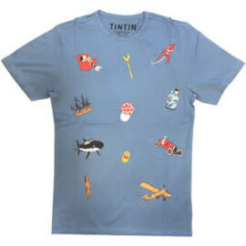 moulinsart Tintin T-Shirt Ikonen 12-jährige