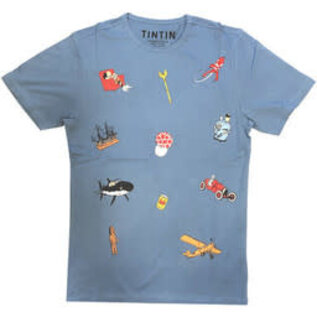moulinsart Tintin T-Shirt Ikonen 12-jährige