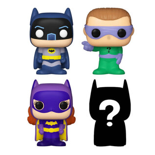 Funko Bitty Pop! DC Comics - Batman Adam West 4-pack