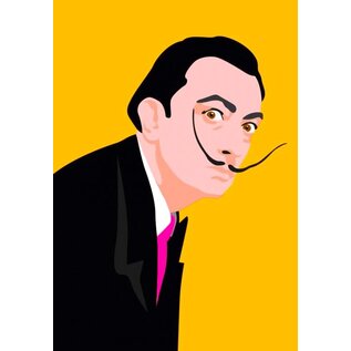 Nobis Design Pop Art New Generation postcard - Salvador Dali