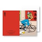 moulinsart Kuifje notitieboekje klein - Kuifje fietst
