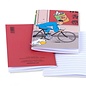 moulinsart Kuifje notitieboekje klein - Kuifje fietst