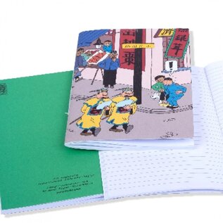 moulinsart Tintin notebook large - The Thom(p)sons in China