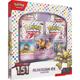The Pokemon Company Pokémon Scarlet & Violet 151 Alakazam EX Box