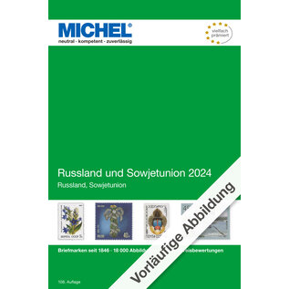 Michel Europa-Katalog Band 16 Russland und Sowjetunion 2023/2024