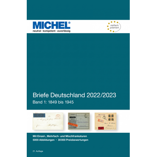 Michel Briefe Deutschland 2022/2023 Band 1: 1894-1945