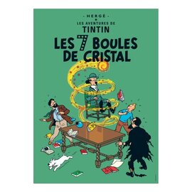 moulinsart Tintin poster - The 7 Crystal Balls - 50 x 70 cm