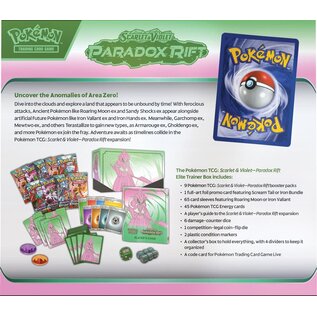The Pokemon Company Pokémon Scarlet & Violet Paradox Rift Top Trainer Box