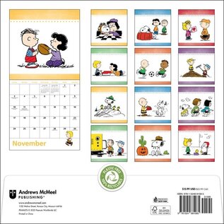 Andrews McMeel Peanuts 2024 Calendar - 2024 Kalender