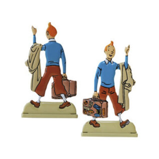 moulinsart Tintin metal figure - The Castafiore Emerald