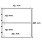 Leuchtturm Kunststoffhüllen Maximum für Postkarten & Bögen