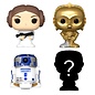 Funko Bitty Pop! Star Wars A New Hope - Leia 4-pack