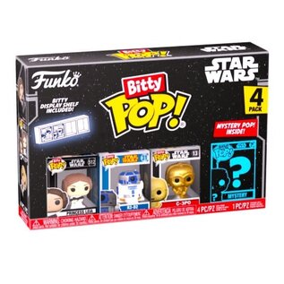 Funko Bitty Pop! Star Wars A New Hope - Leia 4-pack