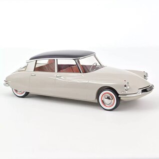 Norev Citroën DS 19 1959 Grey Rosé & Aubergine 1:12