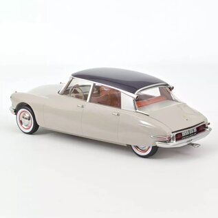 Norev Citroën DS 19 1959 Grey Rosé & Aubergine 1:12