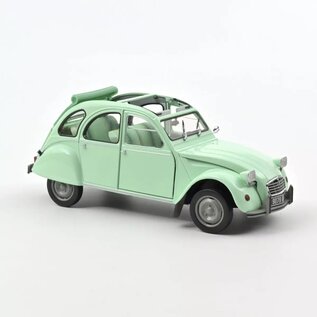 Norev Citroën 2CV 6 Club 1982 Jade Green 1:18