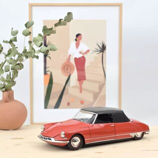 Norev Citroën DS 19 Convertible 1961 Korallenrot 1:18