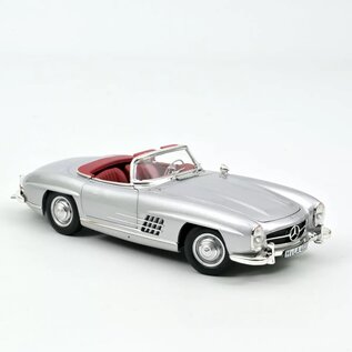 Norev Mercedes-Benz 300 SL Roadster 1957 Silber 1:18