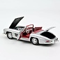 Norev Mercedes-Benz 300 SL Roadster 1957 Silber 1:18