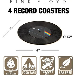 Aquarius Pink Floyd  coasters - Records