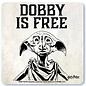 Logoshirt Harry Potter - Coaster - Untersetzer - Dobby is Free