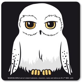 Logoshirt Harry Potter - Coaster - Hedwig the Owl