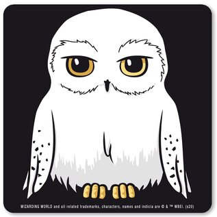 Logoshirt Harry Potter - Coaster - Onderzetter - Hedwig de Uil