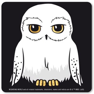 Logoshirt Harry Potter - Coaster - Untersetzer Hedwig