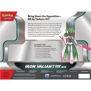 The Pokemon Company Pokémon Iron Valiant - Roaring Moon EX Box