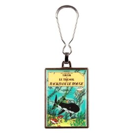 moulinsart Tintin metal keychain - Red Rackham's Treasure