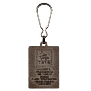 moulinsart Tintin metal keychain - Red Rackham's Treasure