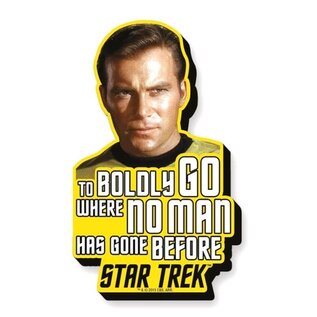 NMR Brands Star Trek Funky Chunky Magnets - Captain Kirk Quote