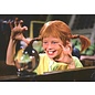 modern times Pippi Longstocking postcard - Pippi with crystal ball