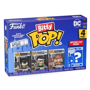 Funko Bitty Pop! DC Comics - Batman 4-pack mini figures