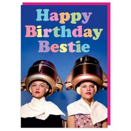 Dean Morris Wenskaart Fabulous! - Happy Birthday Bestie