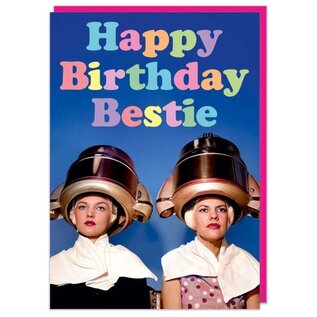 Dean Morris Greeting card - Fabulous! - Happy Birthday Bestie