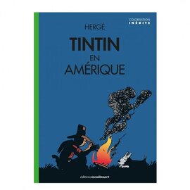 moulinsart Tintin en Amérique Feu de camp