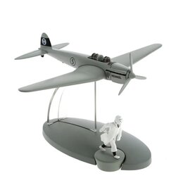 moulinsart Tintin airplane - The Bordurian fighter plane from King Ottokar's Sceptre