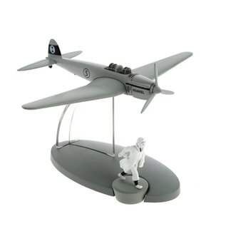 moulinsart Tintin airplane - The Bordurian fighter plane from King Ottokar's Sceptre