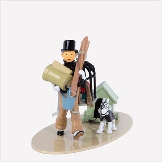 moulinsart Set mit Metallfiguren von Tim und Struppi, Krimskrams