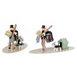 moulinsart Set mit Metallfiguren von Tim und Struppi, Krimskrams