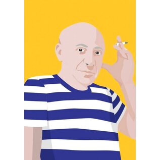 Nobis Design Pop Art New Generation postkaart - Pablo Picasso
