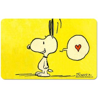 Logoshirt Peanuts Breakfast Board - Snoopy in Love