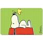 Logoshirt Peanuts Breakfast Board - Snoopy on Doghouse with Woodstock
