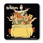 Logoshirt The Flintstones coaster - Flintstones in The Flintmobile