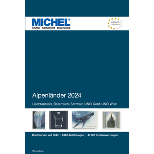 Michel Europa-Katalog Band 1 Alpenländer 2024