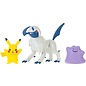 Jazwares Pokémon Battle Figure Set - Pikachu + Absol + Ditto