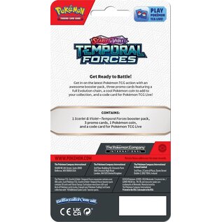 The Pokemon Company Pokémon Scarlet & Violet Temporal Forces Premium Checklane