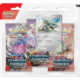 The Pokemon Company Pokémon Scarlet and Violet Temporal Forces 3 boosters