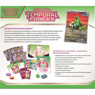 The Pokemon Company Pokémon Scarlet & Violet Temporal Forces Elite Trainer Box